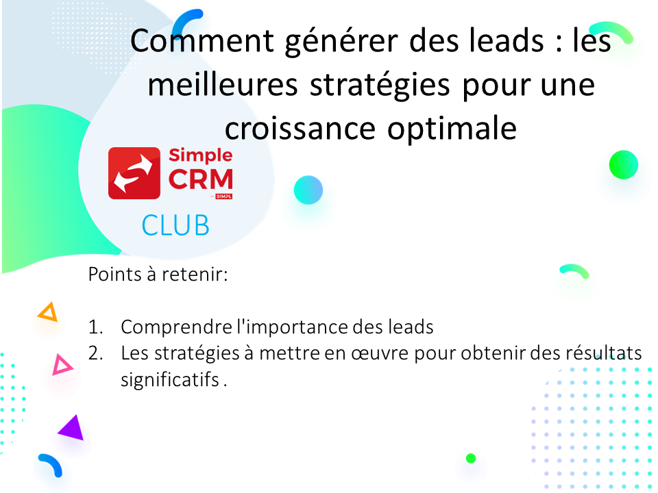 découvrez des stratégies innovantes pour stimuler vos leads marketing et augmenter votre taux de conversion. apprenez comment attirer et engager efficacement vos prospects grâce à des techniques éprouvées et des outils adaptés à vos besoins.