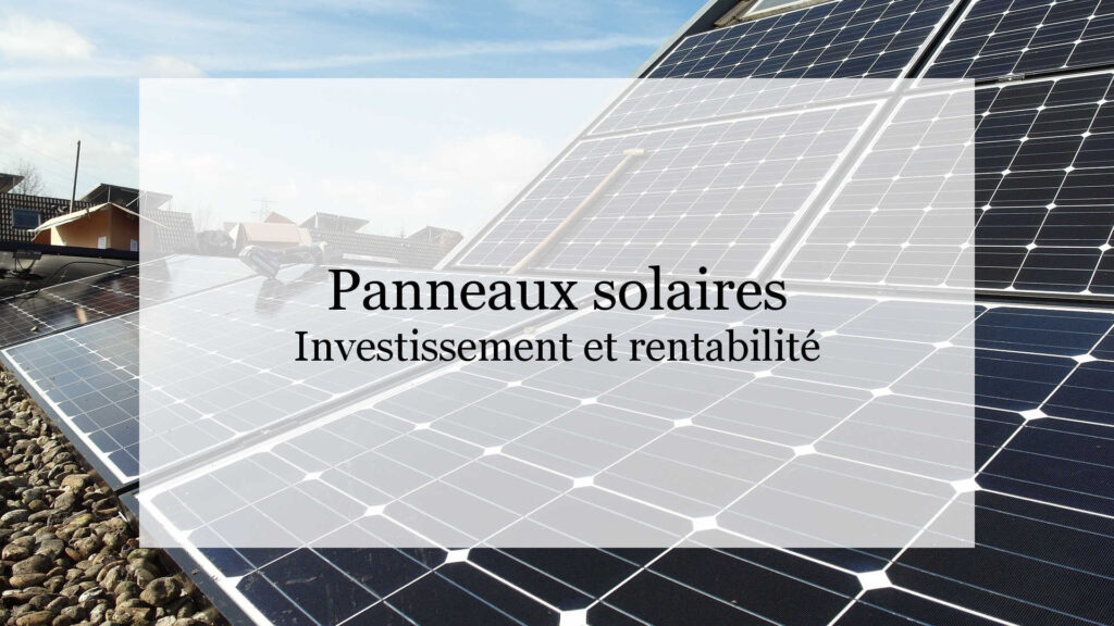 découvrez comment l'investissement solaire peut transformer votre avenir financier tout en contribuant à un monde plus durable. apprenez les avantages économiques et écologiques de l'énergie solaire et comment participer à cette révolution verte.