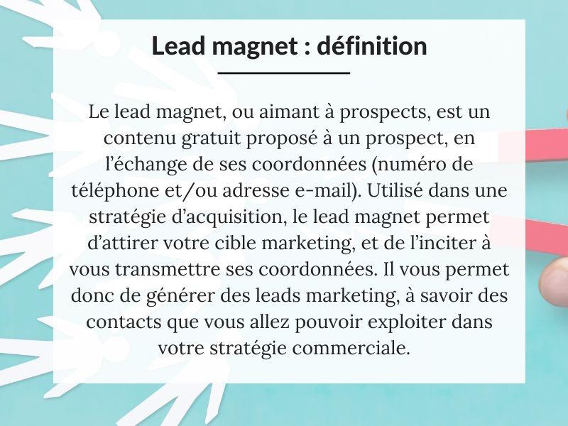 découvrez comment les lead magnets peuvent transformer votre stratégie de génération de leads cpf. attirez efficacement des prospects qualifiés avec des contenus irrésistibles et maximisez vos opportunités commerciales. apprenez à créer des outils d'attraction puissants pour booster votre activité.