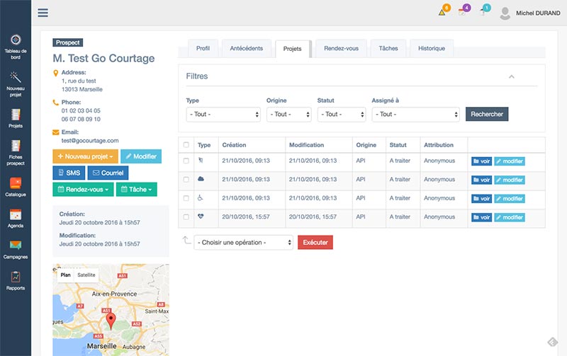 optimisez la gestion de vos leads en assurance avec notre crm spécialisé. suivez, analysez et transformez vos prospects en clients grâce à des outils performants et intuitifs adaptés aux besoins du secteur de l'assurance.