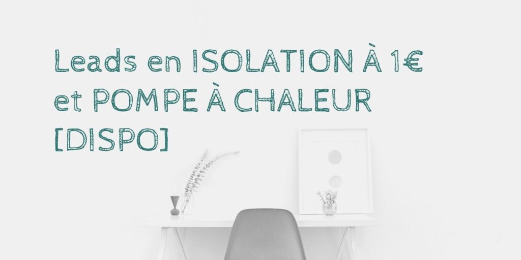 découvrez notre service d'achat de leads qualifiés pour l'isolation, afin de booster votre activité et d'attirer de nouveaux clients. profitez d'une stratégie efficace pour maximiser vos ventes et développer votre réseau.