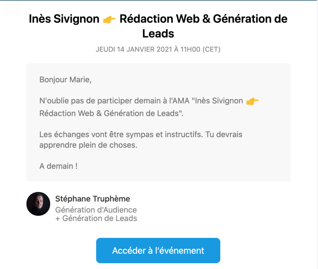 découvrez comment transformer vos prospects en clients grâce à nos webinaires dédiés aux leads. apprenez des stratégies efficaces et interagissez avec des experts du secteur pour maximiser vos opportunités commerciales.