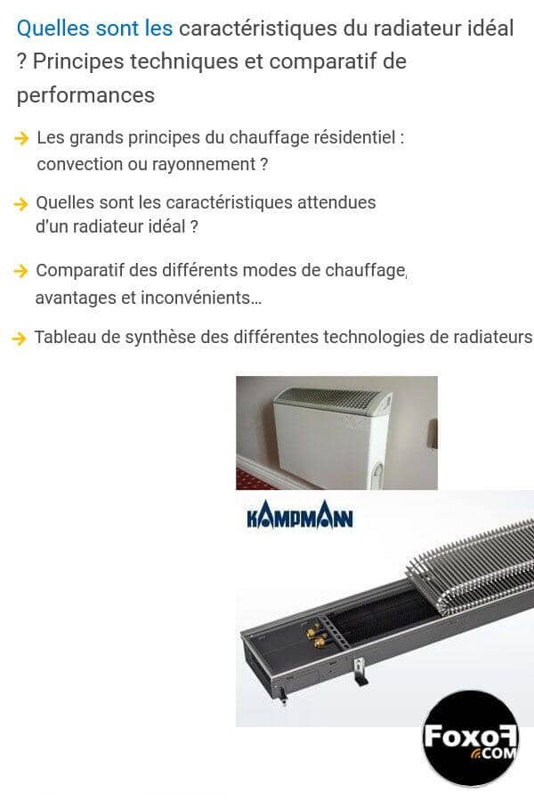 découvrez les différences entre les types de radiateurs : à eau, électriques, à inertie et soufflants. apprenez à choisir le radiateur adapté à vos besoins pour un confort thermique optimal.