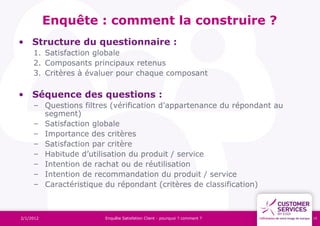 découvrez les résultats de notre enquête sur les attentes des clients, révélant leurs préférences et besoins essentiels. plongez dans une analyse approfondie pour mieux comprendre ce qui compte vraiment pour vos clients et comment optimiser votre offre pour y répondre.