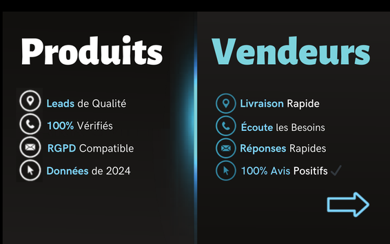 découvrez nos solutions innovantes pour la génération et la livraison de leads qualifiés. maximisez vos résultats commerciaux avec notre service personnalisé et efficace, conçu pour booster votre croissance et optimiser votre stratégie marketing.