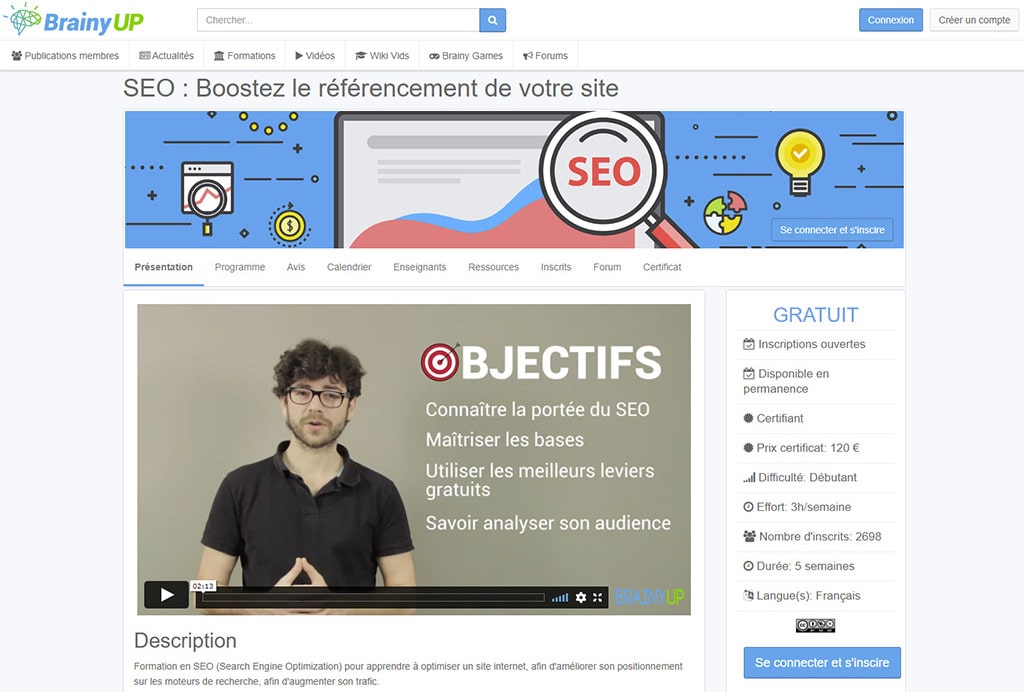 découvrez comment optimiser votre formation seo pour améliorer vos compétences en référencement naturel. apprenez les meilleures pratiques, outils et stratégies pour augmenter la visibilité de votre site internet et attirer plus de visiteurs qualifiés.