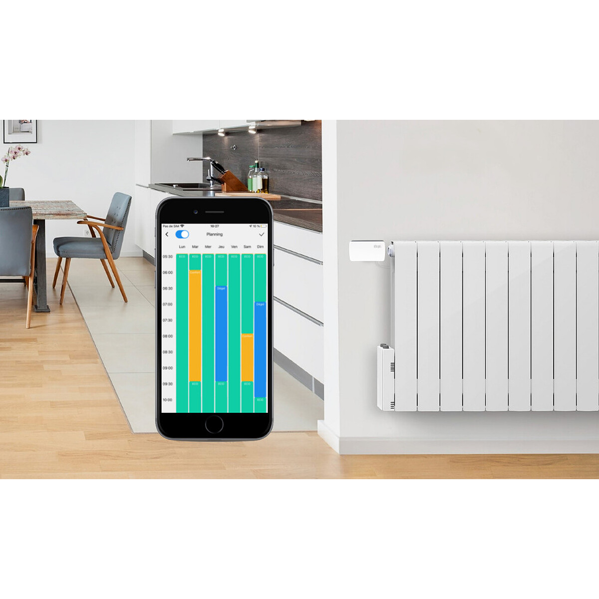 découvrez le radiateur wi-fi, un appareil de chauffage innovant qui vous permet de contrôler la température de votre maison à distance via votre smartphone. profitez d'un confort optimisé tout en réalisant des économies d'énergie grâce à des fonctionnalités intelligentes.