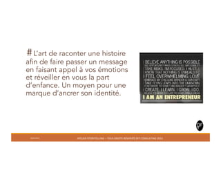 découvrez comment un récit de marque captivant peut transformer votre approche marketing et générer des leads financiers qualifiés. explorez des stratégies efficaces pour raconter l'histoire de votre entreprise tout en attirant des clients potentiels vers vos offres.