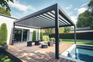 découvrez notre collection de pergolas en aluminium, alliant design moderne et robustesse. idéales pour créer un espace extérieur agréable, nos pergolas offrent protection contre les intempéries tout en embellissant votre jardin. profitez d'un entretien facile et d'une durabilité incomparable.