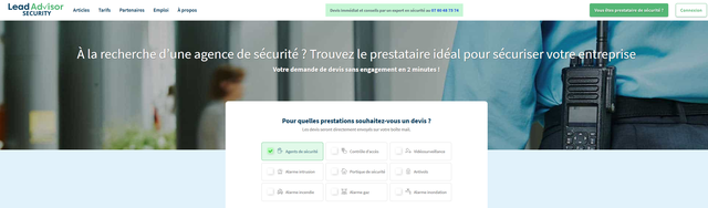 découvrez comment générer des leads qualifiés en matière de sécurité pour votre entreprise. optimisez vos stratégies de marketing et attirez des clients potentiels grâce à des solutions sur mesure en sécurité professionnelle.