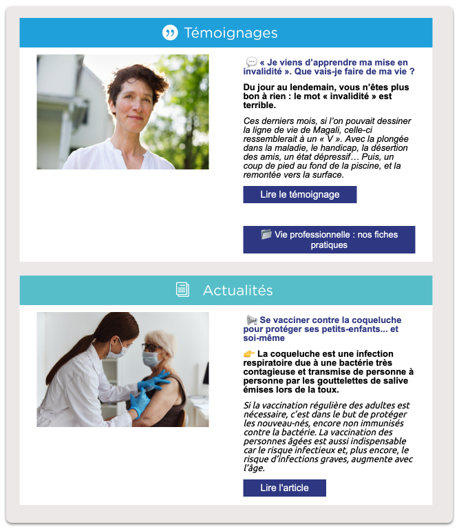 découvrez notre newsletter santé, votre source essentielle d'informations fiables et d'astuces bien-être. restez informé des dernières tendances en matière de santé, de nutrition et de prévention pour vivre mieux au quotidien.