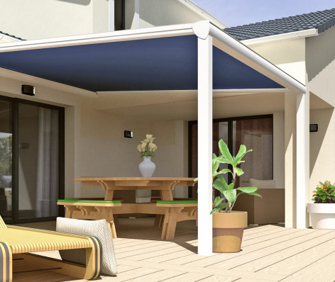 découvrez nos pergolas avec store, idéales pour profiter de votre extérieur tout en vous protégeant du soleil. alliez confort et style avec nos modèles personnalisables qui s'adaptent à vos envies et à votre espace. transformez votre jardin en un véritable havre de paix grâce à nos solutions pratiques et esthétiques.